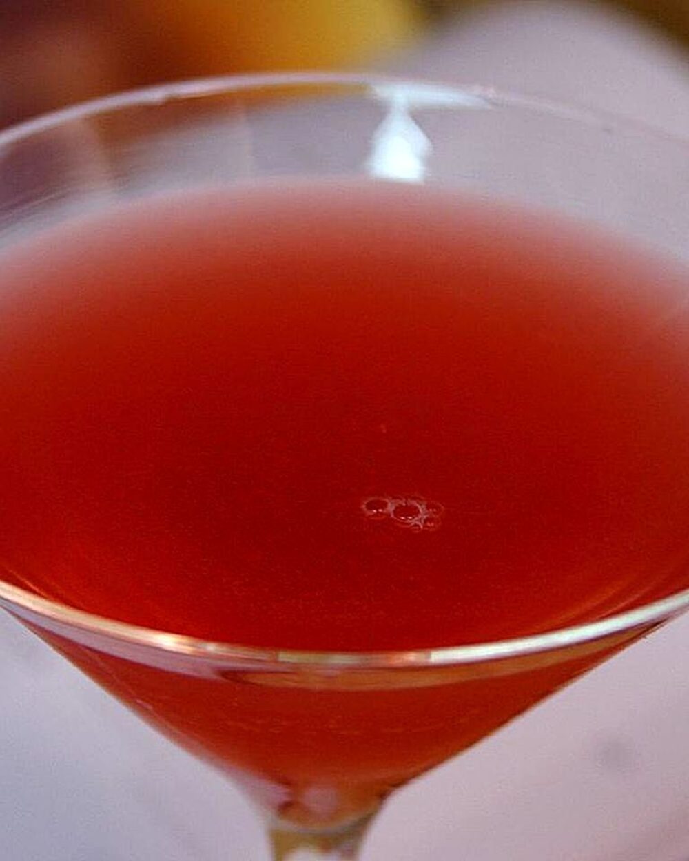 Cosmopolitan in a chilled coupe